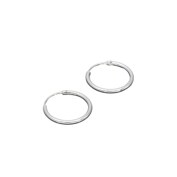 A24K5- AROS ARGOLLA LISA PLATA 925