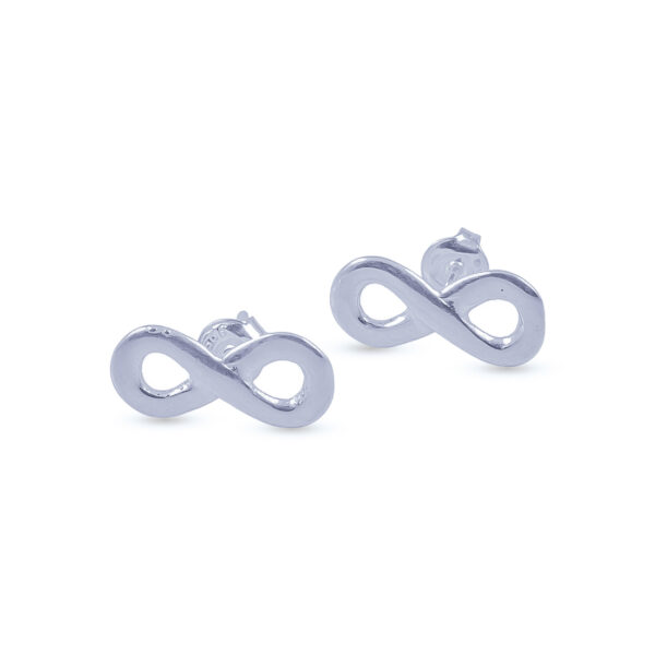 AROS DE PLATA 925 INFINITO LISO GRANDE-A583