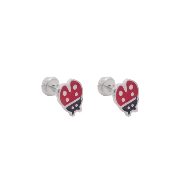 ABA107- AROS ABRIDORES VAQUITA SAN ANTONIO ROJA ACERO BLANCO