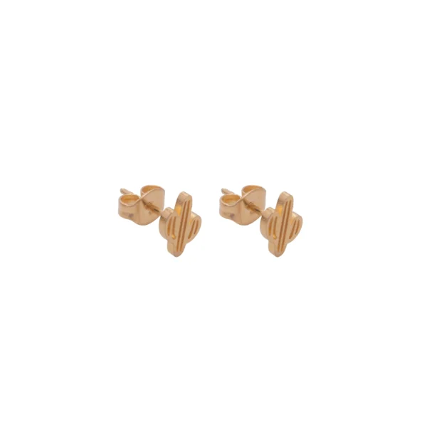 ACE640X- AROS PASANTES CACTUS ACERO DORADO