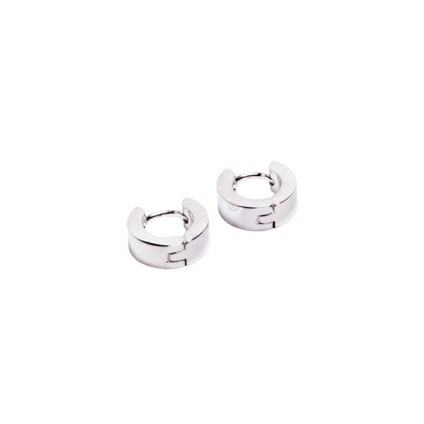 ARGOLLA ANCHA ACERO BLANCO 10 mm - ACEA99