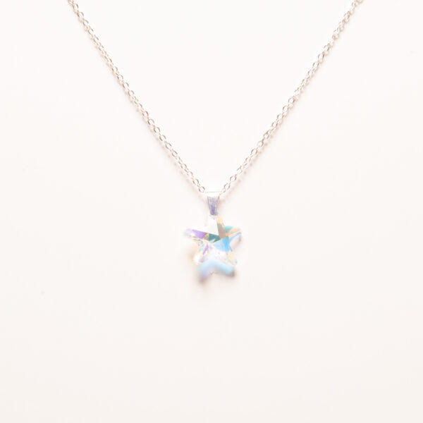 ACEC16B-CONJUNTO DE ACERO CON DIJE ESTRELLA DE CRISTAL