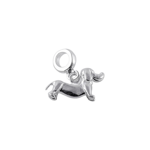 DIJE DE PLATA 925 PERRO SALCHICHA - D2109 - Image 2