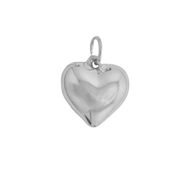 D2340X- DIJE PLATA 925 CORAZON INFLADO