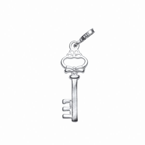 DIJE DE PLATA 925 LLAVE LISA MEDIANA - D2344