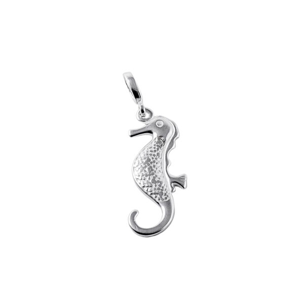 DIJE DE PLATA 925 CABALLITO DE MAR -D237 - Image 2