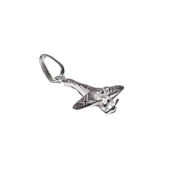 DIJE DE PLATA 925 DE AVIONETA - D2464A - Image 2