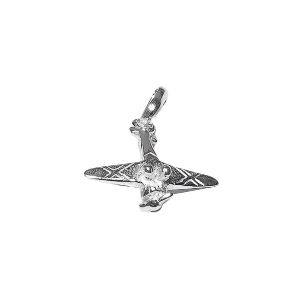 DIJE DE PLATA 925 DE AVIONETA - D2464A