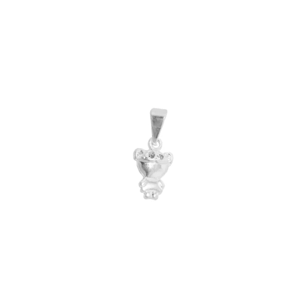 DIJE DE PLATA 925 NENA CON ZIRCONIA EN LA CABEZA - D2517