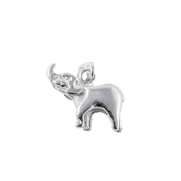 DIJE DE PLATA 925 ELEFANTE LISO - D2723B