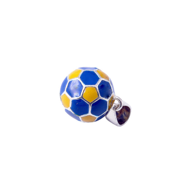DIJE DE PLATA 925 PELOTA DE FUTBOL - D2729