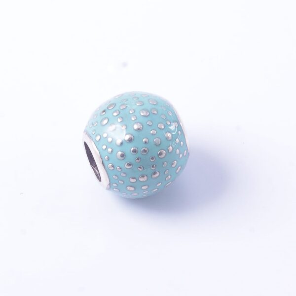 D2858 - DIJE DE PLATA 925 DONA CON FORMA DE OVALO - Image 2