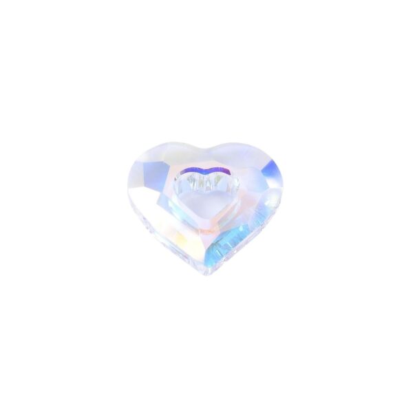 D2909 - DIJE CRISTAL EN FORMA DE CORAZON