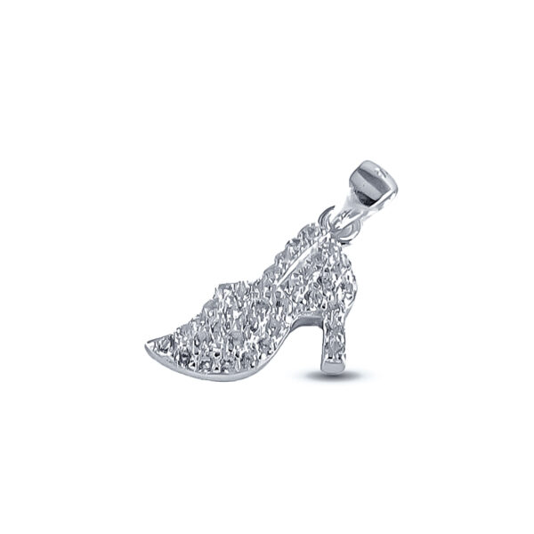 DIJES DE PLATA 925 ZAPATO TACON CON CUBIC CHICO-D2924 - Image 2