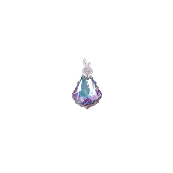 D2925 - DIJE DE PLATA 925 CUBIC CONICO ENGARZADO SUPERIOR