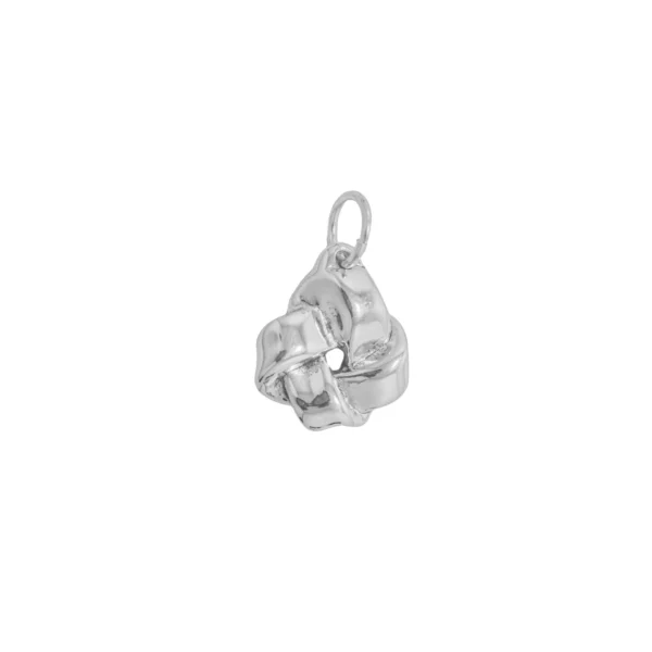 D3061- DIJE PLATA 925 INFLADO LAZO ENTRELAZADO