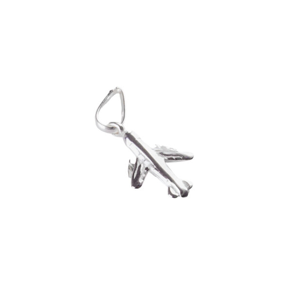 DIJE DE PLATA 925 AVION PEQUEÑO - D693 - Image 2