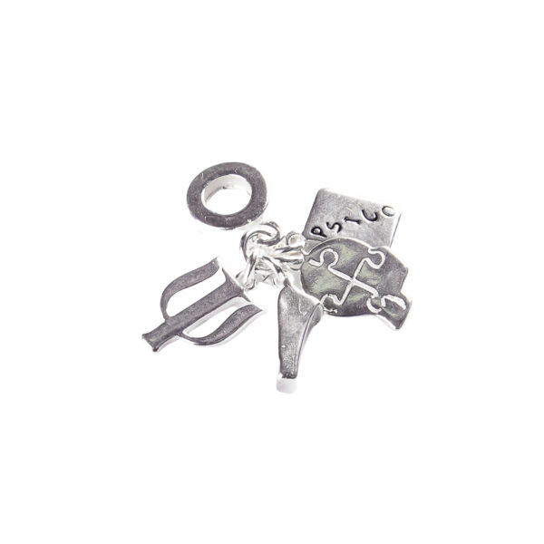 D924R-DIJE DE PLATA 925 DE PROFESION DE PSICOLOGIA - Image 2
