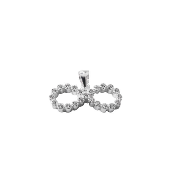 DIJE DE PLATA 925 MICRO PAVE - DC03 - Image 2