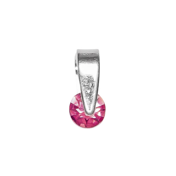 DIJE DE PLATA 925 ZIRCONIA RODANTE COLORES VARIOS - DIJ72A - Image 3