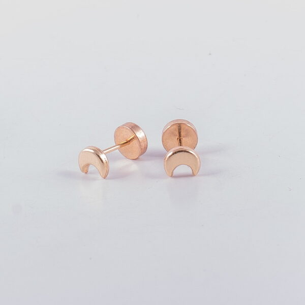 ABRIDORES DE ORO 18 K LUNA CRECIENTE-ABO0016