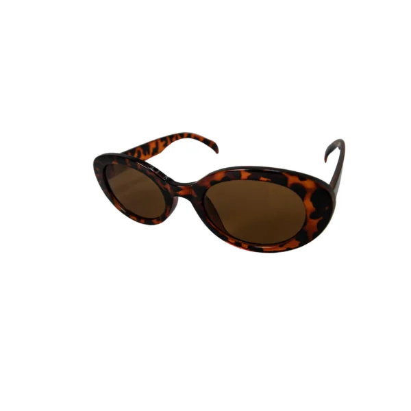 LE16X- LENTES DE SOL REDONDOS MARRONES 400UV