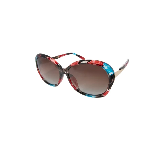 LEA54- Anteojos de sol polarizados redondos marco colores premium