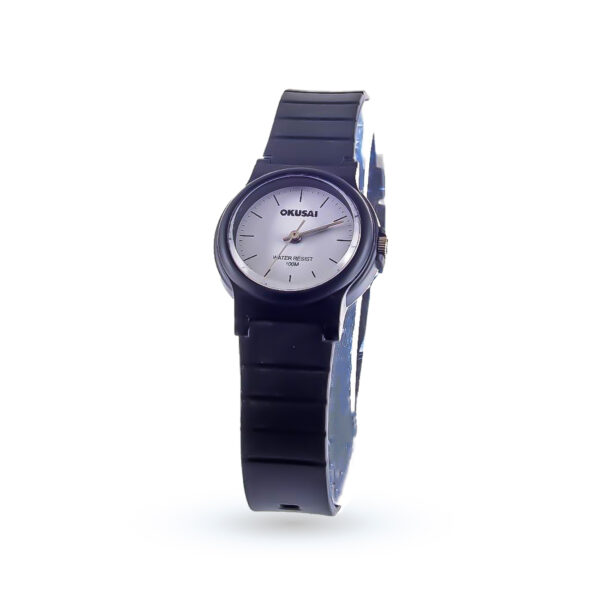 RELOJ OKUSAI CUADRANTE PEQUEÑO MALLA NEGRA-RE400A