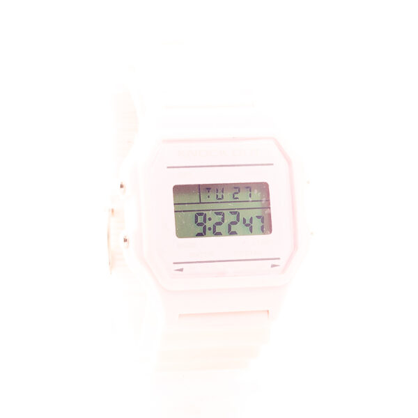 REJ87KO-RELOJ KNOCK OUT SEMI CUADRADO CON MALLA DE GOMA ROSA - Image 2