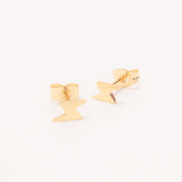 AROS PASANTES ACERO DORADO RAYO - ACEA920 - Image 2