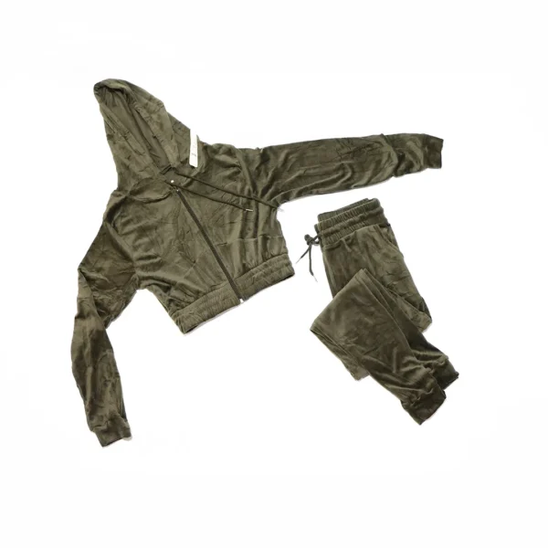 CONJP01- CONJUNTO PLUSH- CAMPERA Y PANTALON- S/M - Image 8