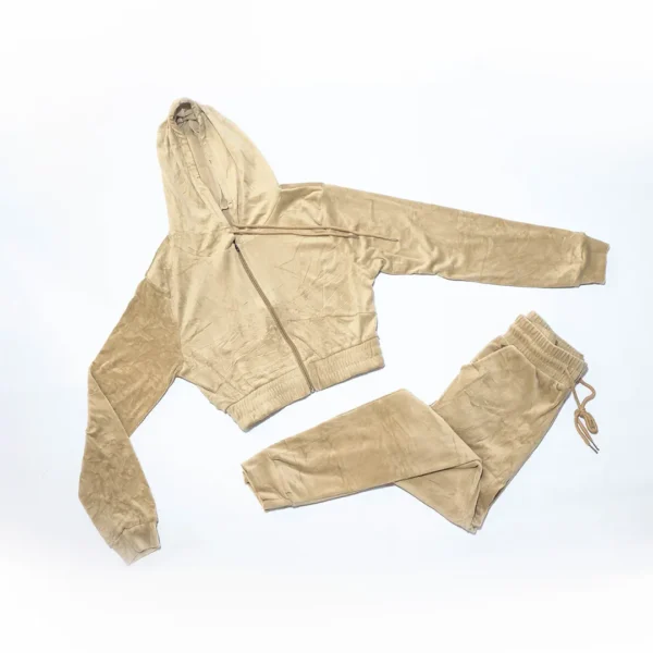 CONJP01- CONJUNTO PLUSH- CAMPERA Y PANTALON- S/M - Image 7