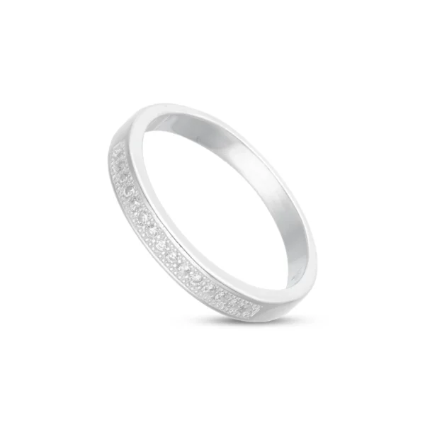 ANILLO CUBIC PLATA 925 (MEDIDA ESTANDAR)