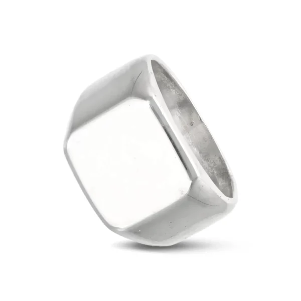 ANILLO PLATA 925 LISO MODELO HOMBRE - A26G6X