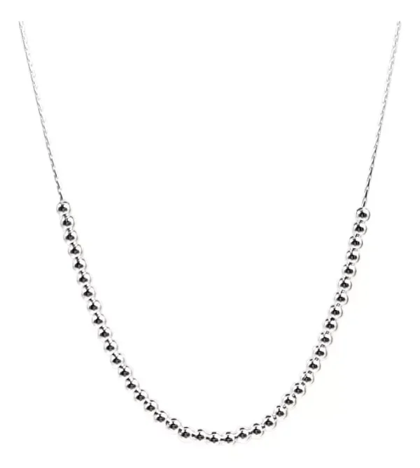 C3115Z - CADENA PLATA 925 CHOKER CON BOLITAS CHICAS - Image 2