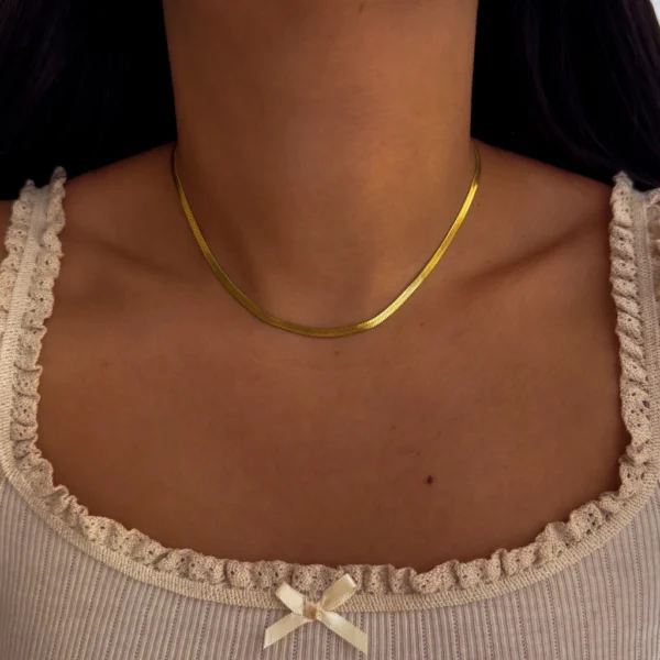 CADENA ACERO DORADO CLASICA 45 CM- ACEC904 - Image 2