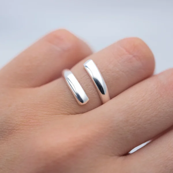 AN100106- ANILLO LISO PLATA 925 (MEDIDA ESTANDAR) - Image 2