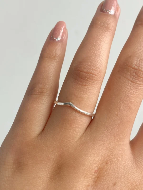 ANX100115- ANILLO LISO PLATA 925 (MEDIDA ESTANDAR) - Image 2