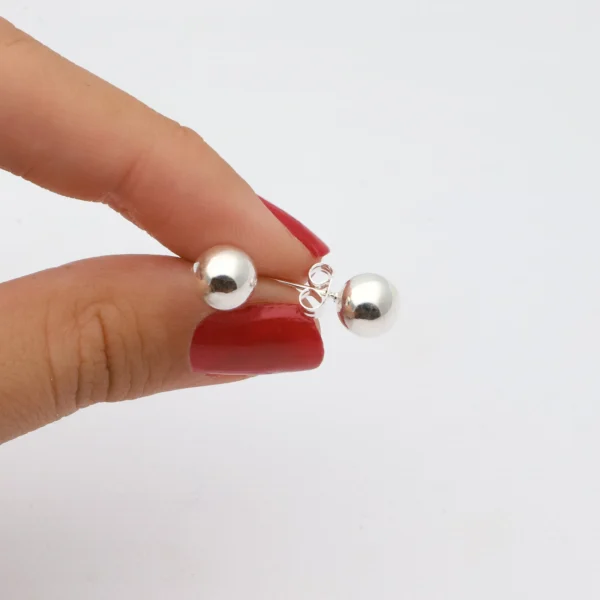 ARO PASANTE DE ACERO BLANCO PERLA (6MM)-ACEA04C
