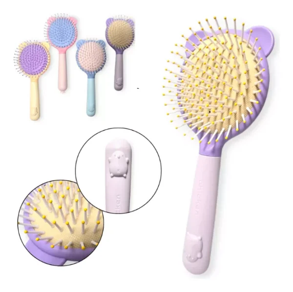 CEPILLO PELO INFANTIL COLOR PASTEL BELLEZA (COLOR A ELECCION) - CEP08