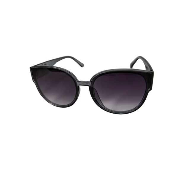 LEN213- LENTES DE SOL CON PROTECCION UV GRISES CON MARCO DE ACRILICO