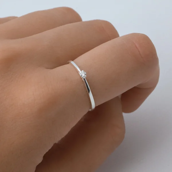 ANX100120- ANILLO CUBIC PLATA 925 (MEDIDA ESTANDAR)