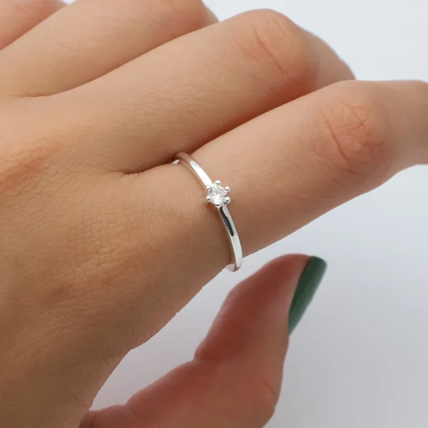 ACEANX001-ANILLO ACERO BLANCO (MEDIDA ESTANDAR)