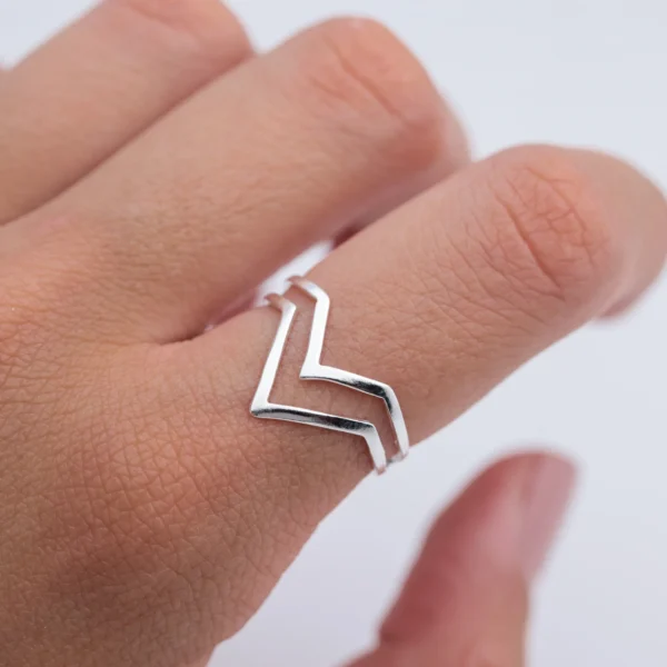 ANX100116- ANILLO LISO PLATA 925 (MEDIDA ESTANDAR) - Image 2