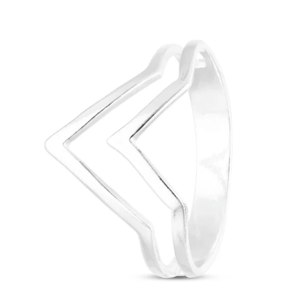 ANX100116- ANILLO LISO PLATA 925 (MEDIDA ESTANDAR)